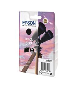 EPSON ΜΕΛΆΝΙ INKJET 502 BLACK (C13T02V14010) (EPST02V140)