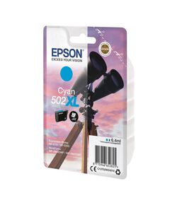 EPSON ΜΕΛΆΝΙ INKJET 502XL CYAN (C13T02W24010) (EPST02W240)