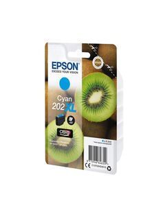 EPSON ΜΕΛΆΝΙ INKJET 202XL CYAN (C13T02H24010) (EPST02H240)