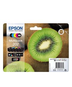 EPSON ΜΕΛΆΝΙ INKJET 202 MULTIPACK (C13T02E74010) (EPST02E740)
