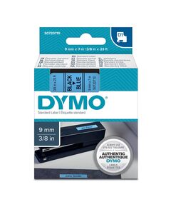 ΤΑΙΝΊΑ ΕΤΙΚΕΤΟΓΡΆΦΟΥ DYMO STANDARD 40916 9MM X 7M (ΜΑΎΡΑ ΓΡΆΜΜΑΤΑ ΣΕ ΜΠΛΈ ΦΌΝΤΟ) (S0720710) (DYMO40916)