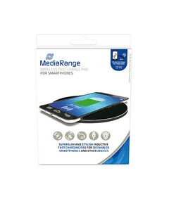 MEDIARANGE 15W WIRELESS FAST CHARGE PAD FOR SMARTPHONES, BLACK (MRMA118)