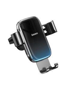 BASEUS CAR MOUNT GLAZE GRAVITY PHONE HOLDER BLACK (SUYL-LG01) (BASSUYL-LG01)