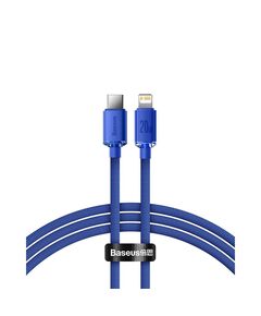 BASEUS CRYSTAL SHINE BRAIDED USB-C TO LIGHTNING CABLE 20W ΜΩΒ 1.2M (CAJY000203) (BASCAJY000203)