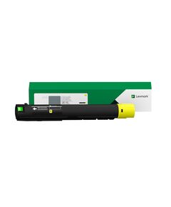 LEXMARK 16.5K PAGES HIGH YIELDES YELLOW TONER  (CX930, CX931) (85D0HY0) (LEX85D0HY0)