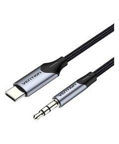 VENTION TYPE-C MALE TO 3.5MM MALE CABLE 1.5M GRAY ALUMINUM ALLOY TYPE (BGKHG) (VENBGKHG)