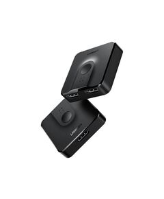 UGREEN CM217 SWITCH HDMI SPLITTER 2X HDMI 4K 60HZ BLACK (136220) (UGR136220)