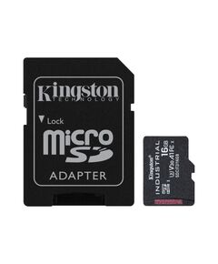 KINGSTON INDUSTRIAL FLASH MEMORY CARD 16 GB MICROSDHC UHS I (SDCIT2/16GB) (KINSDCIT2-16GB)