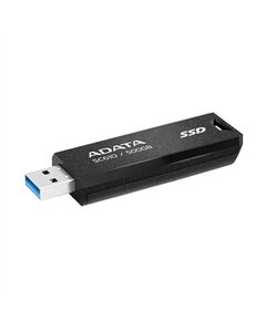 ADATA SSD EXTERNAL SC610 500GB USB3.2A GEN2 BLACK (SC610-500G-CBK/RD) (ADASC610-500G-CBK-RD)