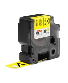 ΤΑΙΝΊΑ ΕΤΙΚΕΤΟΓΡΆΦΟΥ DYMO IND RHINO TAPE FLEXIBLE NYLON BLACK ON YELLOW 24MM (1734525) (DYM1734525)
