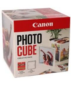 CANON PAPER PP-201 5X5 PHOTO CUBE CP WH/PK (2311B075) (CAN-PP-201PCUBWHPK)