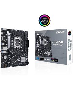 ASUS MOTHERBOARD PRIME B760M-K D4 , 1700, DDR4, MATX
