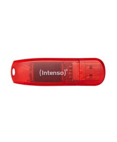 INTENSO USB 2.0 STICK 128GB RAINBOW LINE ROT (3502491) (NSO3502491)