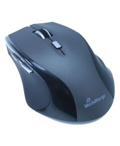 MEDIARANGE OPTICAL MOUSE (BLACK/GREY, WIRELESS) (MROS203)