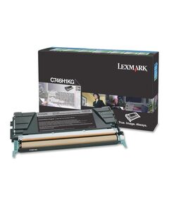 TONER LEXMARK C746H1KG BLACK (C746H1KG) (LEXC746H1KG)