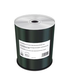 MEDIARANGE CD-R 80' 700MB 52X SILVER, INKJET FULLSURFACE PRINTABLE, CAKE BOX X 100 (MR244)
