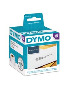 ΕΤΙΚΈΤΕΣ ΤΑΧΥΔΡΟΜΙΚΏΝ ΑΠΟΣΤΟΛΏΝ DYMO ADDRESS LABELS 99010 28 X 89 MM (ΛΕΥΚΈΣ) (2 ΡΟΛΆ)  (DYMO99010)
