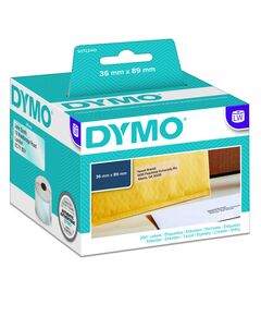 ΠΛΑΣΤΙΚΉ ΕΤΙΚΈΤΑ DYMO 99013 89X36MM (ΔΙΆΦΑΝΟ) (1 ΡΟΛΌ) (S0722410) (DYMO99013)