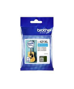 BROTHER ΜΕΛΆΝΙ INKJET LC-421C XL CYAN (LC421XLC) (BRO-LC-421XLC)