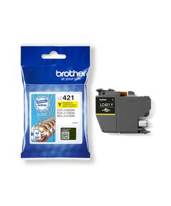 BROTHER ΜΕΛΆΝΙ INKJET LC-421YELLOW (LC421Y) (BRO-LC421Y)