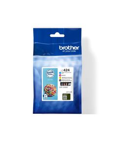 BROTHER ΜΕΛΆΝΙ INKJET LC424VAL MULTIPACK (LC424VAL) (BRO-LC-424VAL)