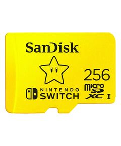 SANDISK MICROSD 256GB MEMORY CARD FOR NINTENDO SWITCH (SDSQXAO-256G-GNCZN) (SANSDSQXAO-256G-GNCZN)