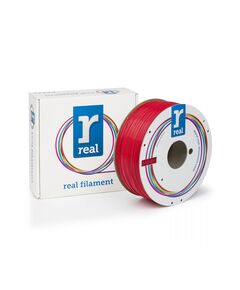 REAL ABS PLUS 3D PRINTER FILAMENT -RED - SPOOL OF 1KG - 2.85MM (REALABSPLUSRED1000MM285)