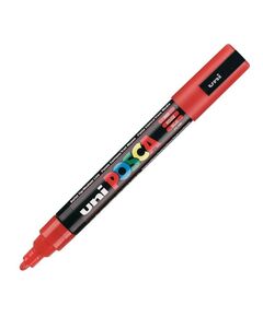 UNI-BALL ΜΑΡΚΑΔΟΡΟΙ POSCA PC-5M MEDIUM RED (PC5MMR) (UNIPC5MMR)