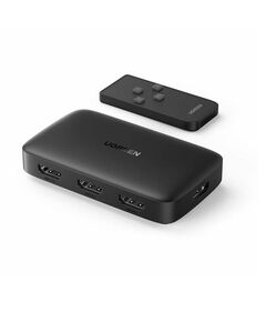 UGREEN  SWITCH 3IN1 HDMI 1.4 4K BLACK (CM332) (UGRCM332)