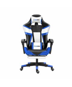 HERZBERG GAMING CHAIR BLUE (8082BLU) (HEZ8082BLU)
