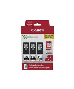 CANON ΜΕΛΆΝΙ INKJET PG-540LX2/CL-541XL PH.VALUE PACK (5224B015) (CANCL-541XLPVP)
