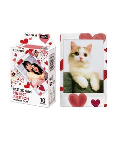 FUJIFILM COLOR INSTAX MINI INSTANT ΦΙΛΜ (10 EXPOSURES) HEART SKETCH (16799926) (FJM16799926)
