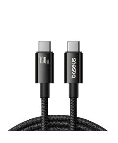 BASEUS CABLE USB TUNGSTEN GOLD USB-C TO USB-C 100W 1,5M BLACK (P10319800111-00) (BASP10319800111-00)
