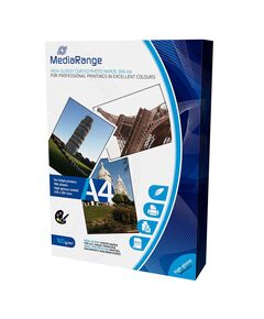 ΦΩΤΟΓΡΑΦΙΚΌ ΧΑΡΤΊ MEDIARANGE ΓΙΑ INKJET ΕΚΤΥΠΩΤΈΣ Α4 HIGH-GLOSSY 160G/M²  100 ΦΎΛΛΑ (MRINK105)
