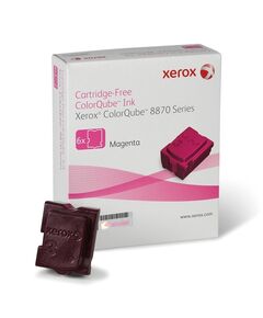 XEROX COLORQUBE 8870 MAGENTA SOLID INK (6PK, 17.3K) (108R00955) (XER108R00955)
