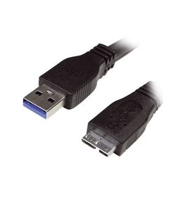 ΚΑΛΏΔΙΟ MEDIARANGE USB 3.0 A PLUG/MICRO-USB 3.0 B PLUG 1.0M BLACK (MRCS153)