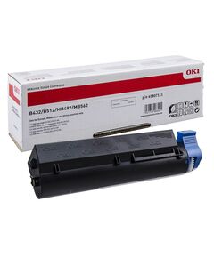 OKI B432/B512/MB492/MB562 TONER BLACK EHC 12K (45807111) (OKI-B432-B)