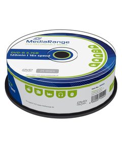 MEDIARANGE DVD-R 120' 4.7GB 16X CAKE BOX X 25 (MR403)