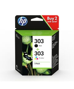 HP ΜΕΛΆΝΙ INKJET 303 BLACK & COLOUR MULTIPACK (3YM92AE) (HP3YM92AE)