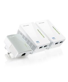TP-LINK AV600 POWERLINE WI-FI 3-PACK KIT (TL-WPA4220 TKIT)