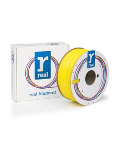 REAL ABS 3D PRINTER FILAMENT - YELLOW - SPOOL OF 1KG - 2.85MM (REALABSYELLOW1000MM3)