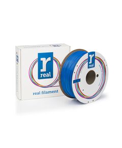 REAL PETG 3D PRINTER FILAMENT - BLUE - SPOOL OF 1KG - 1.75MM (REALPETGSBLUE1000MM175)
