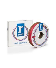 REAL REALFLEX 3D PRINTER FILAMENT - RED - SPOOL OF 0.5KG - 1.75MM (REALFLEXRED500MM175)