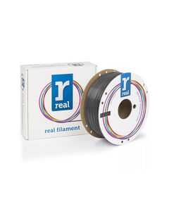 REAL PETG 3D PRINTER FILAMENT - GRAY - SPOOL OF 1KG - 2.85MM (REALPETGRGRAY1000MM175)