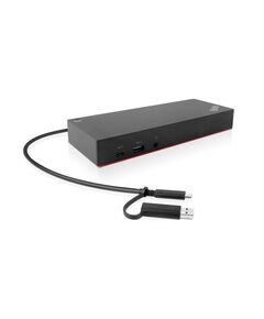 LENOVO THINKPAD HYBRID USB-C / USB-A DOCKING STATION (40AF0135EU) BLACK