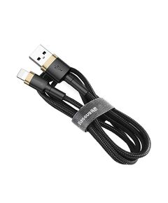 BASEUS CAFULE BRAIDED USB TO LIGHTNING CABLE ΧΡΥΣΌ 1M (CALKLF-BV1) (BASCALKLFBV1)
