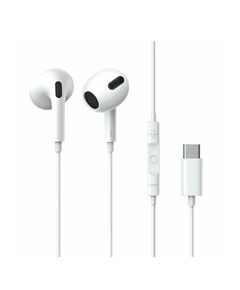 BASEUS ENCOK C17 IN-EAR HANDSFREE ΜΕ ΒΎΣΜΑ USB-C ΛΕΥΚΌ (NGCR010002) (BASNGCR010002)