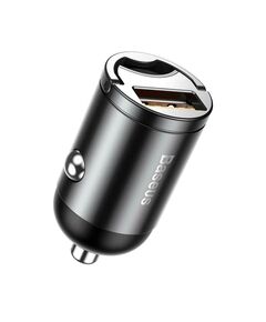 BASEUS ΦΟΡΤΙΣΤΉΣ ΑΥΤΟΚΙΝΉΤΟΥ ΓΚΡΙ TINY STAR MINI ΣΥΝΟΛΙΚΉΣ ΈΝΤΑΣΗΣ 5A ΓΡΉΓΟΡΗΣ ΦΌΡΤΙΣΗΣ ΜΕ ΜΊΑ ΘΎΡΑ USB (VCHX-A0G) (BASVCHXA0G)