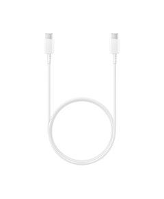 SAMSUNG CABLE USB-C TO USB-C WHITE (EP-DA705BWEGWW) (SAMEP-DA705BWEGWW)