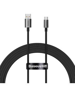 BASEUS CABLE USB TO USB-C SUPERIOR 100W 2M BLACK (P10320102114-02) (BASP10320102114-02)